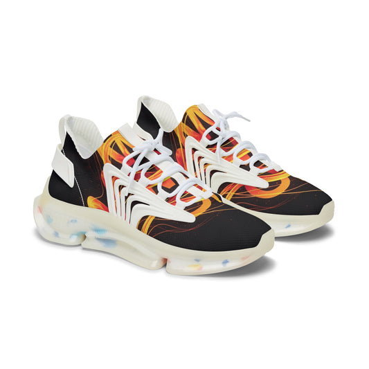 Vibrant Women's Mesh Sneakers | Stylish Athletic Shoes for Trendy Lifestyle, Comfort, Casual Wear, Fitness, Gift Idea