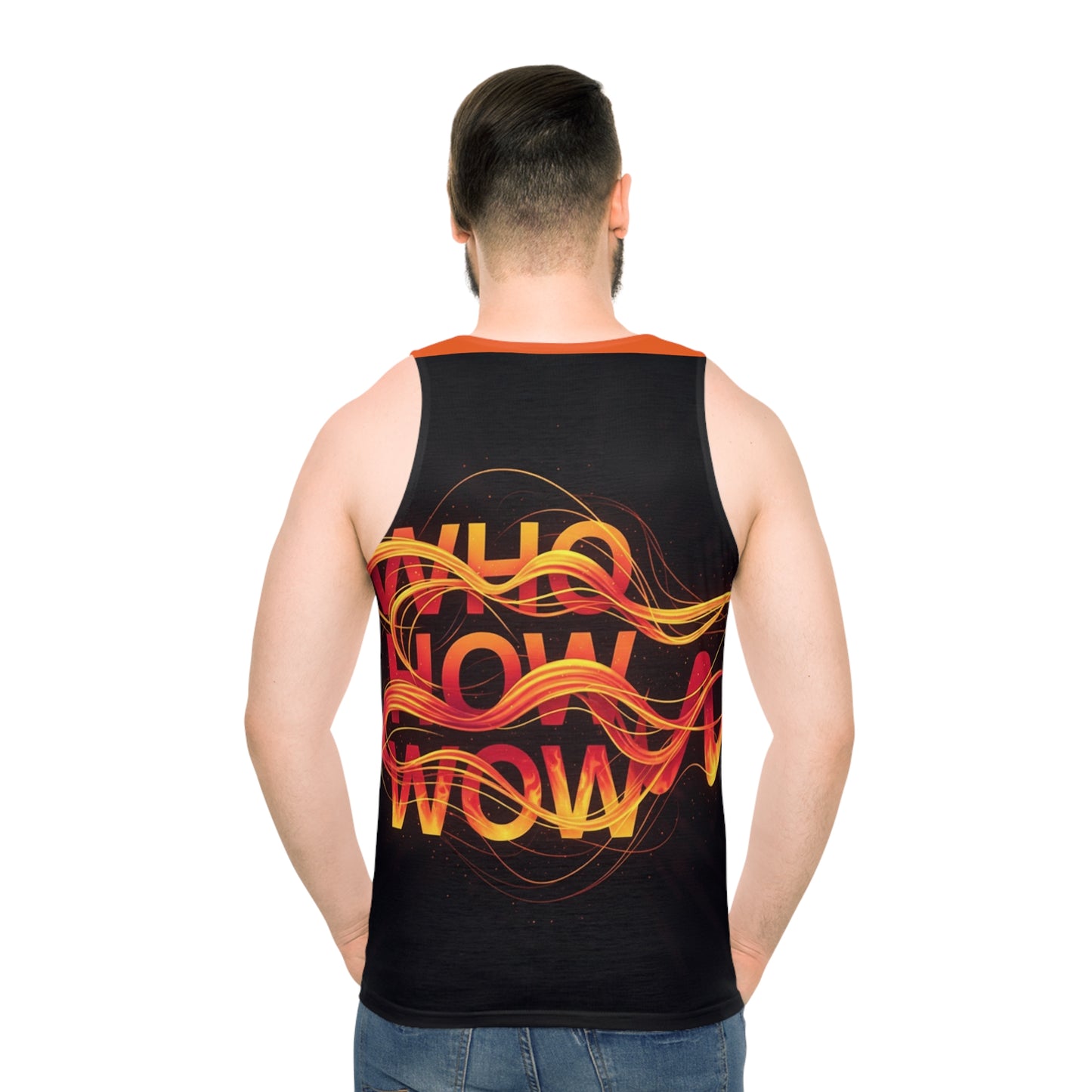 Vibrant Graphic Unisex Tank Top, Summer Workout Tee, Festival Apparel, Gift for Active Lifestyle, Music Event Wear, Casual Daily Top