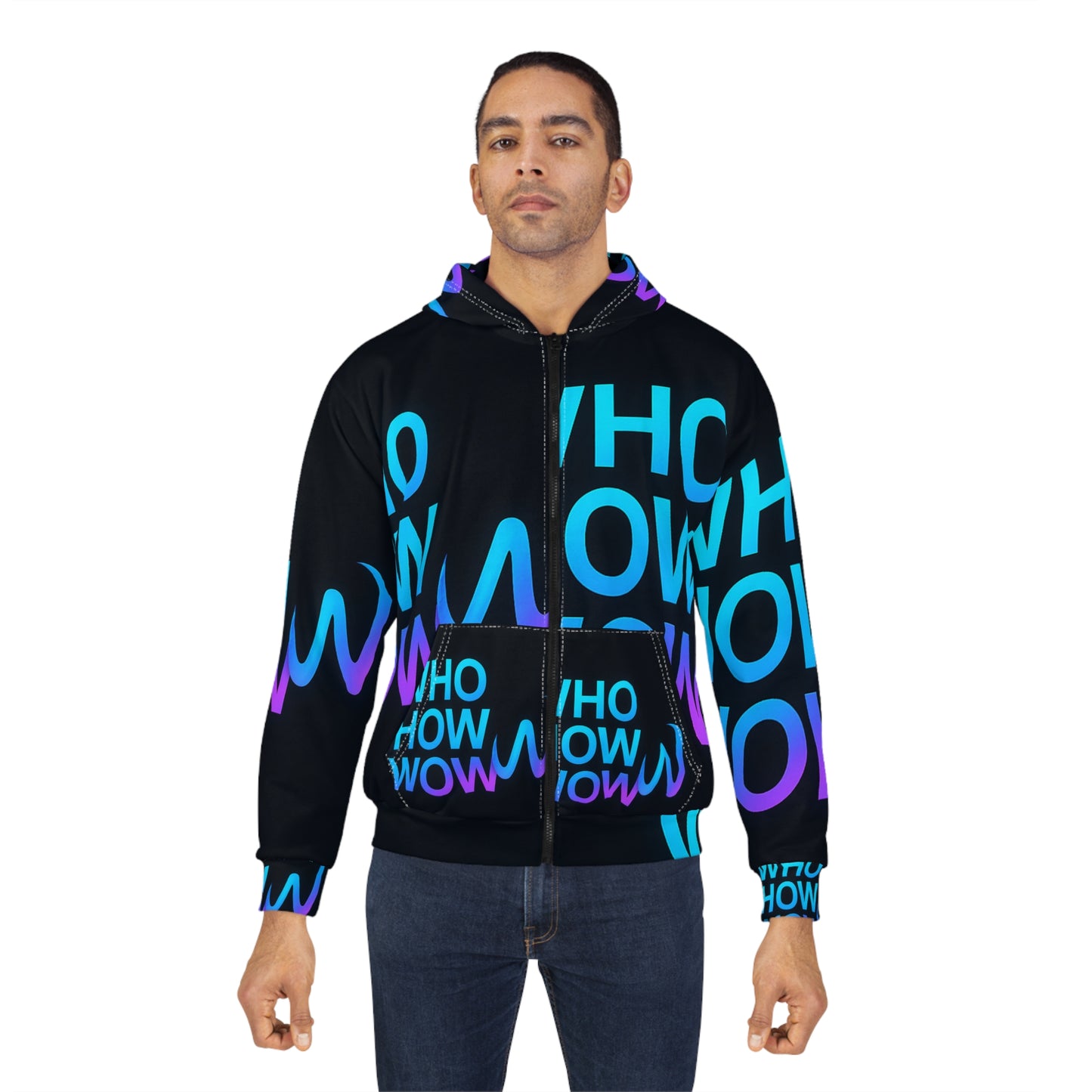 Copy of Copy of Artistic Unisex Zip Hoodie - Trendy, Casual, Cozy, Everyday Wear, Unique Gift for Art Lovers, Great for Fall and Winter Fashion