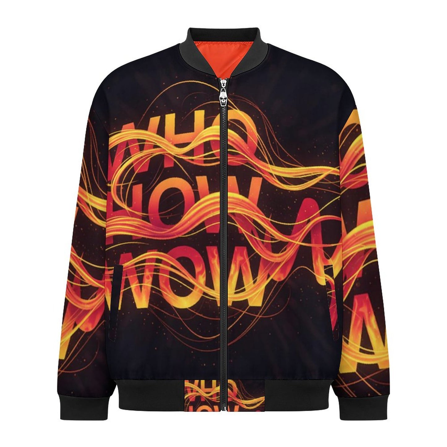 180gsm Zipper Bomber Jacket BMJ (All-Over Printing)