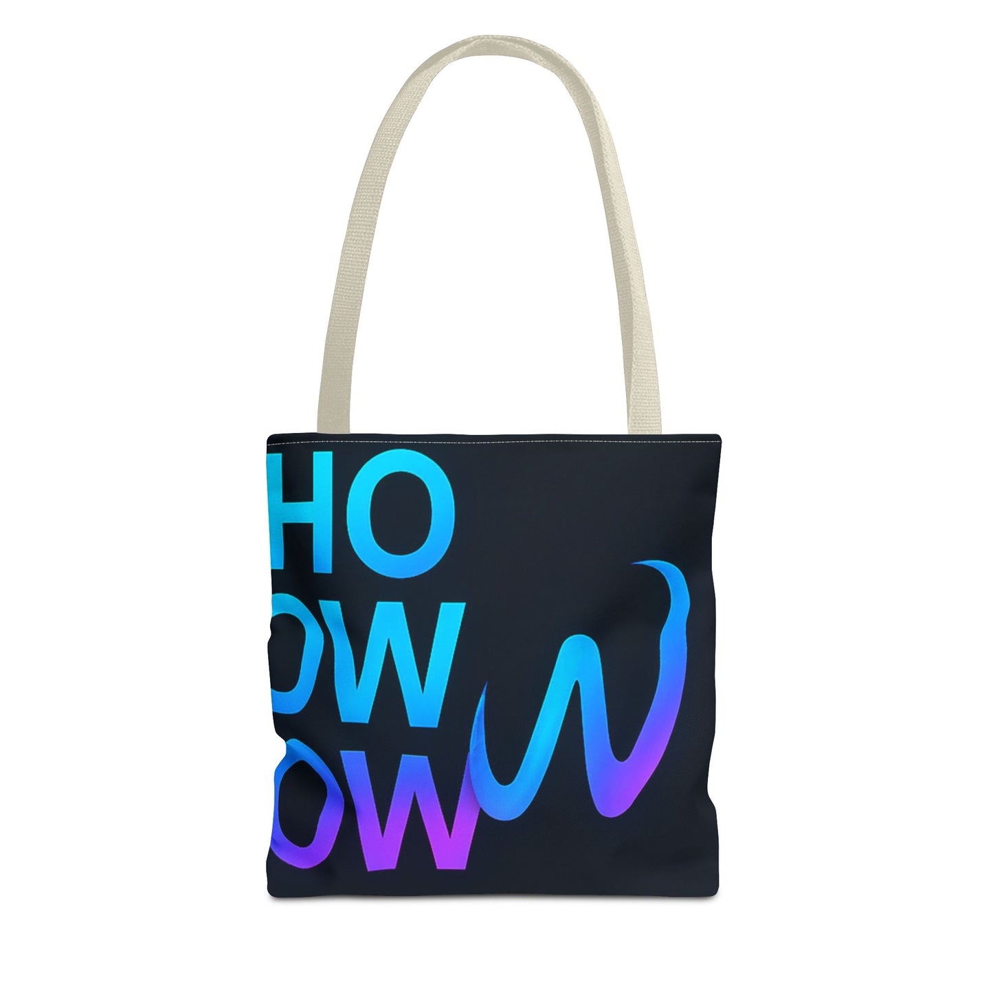Vibrant Typography Tote Bag, Fun Statement Bag, Stylish Everyday Tote, Colorful Grocery Bag, Unique Gift for Mom