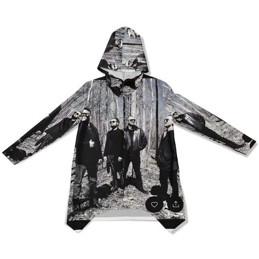 Heavyweight Elongated Cloak - AOP