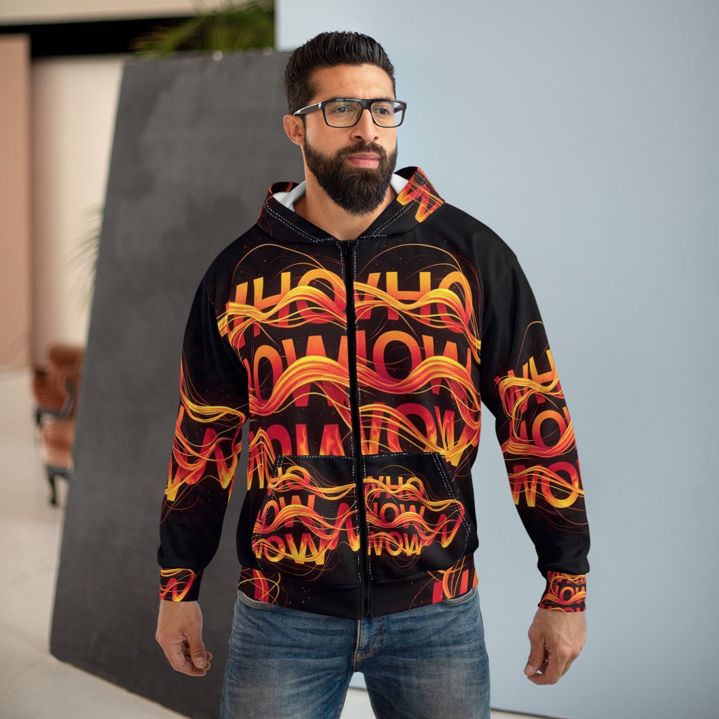 Unisex Zip Hoodie (AOP)