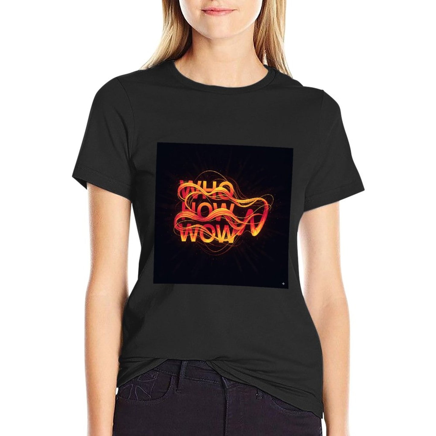 DTF 180gsm Short Sleeve Cotton Crewneck T-Shirt for Men Women (Front Printing)