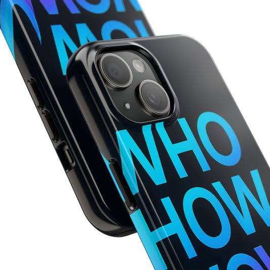 Bold Statement Phone Case, Tough Phone Cover, Unique Phone Accessories, Gift for Tech Lovers, Trendy Mobile Case