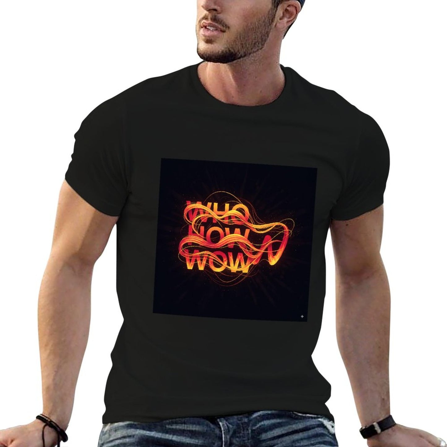DTF 180gsm Short Sleeve Cotton Crewneck T-Shirt for Men Women (Front Printing)