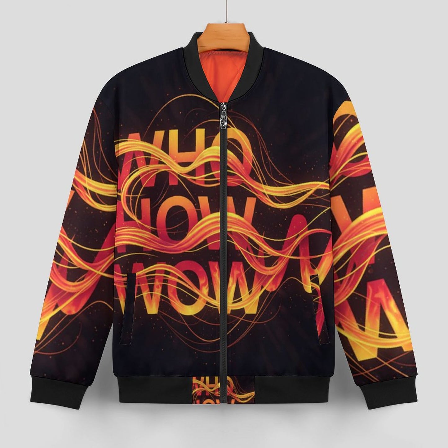 180gsm Zipper Bomber Jacket BMJ (All-Over Printing)