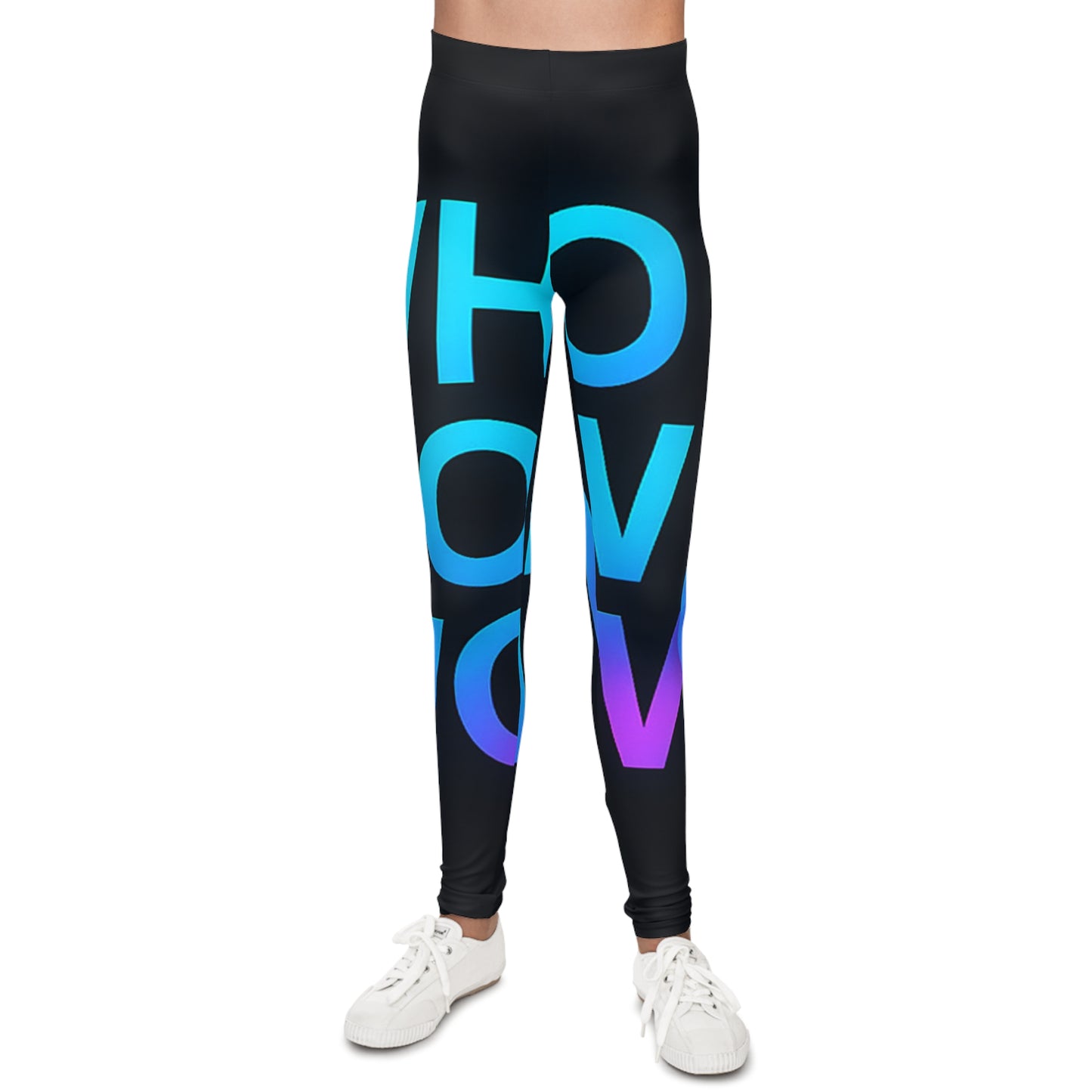 Trendy Youth Leggings - Vibrant Graphic Design, Comfortable Activewear, Perfect for Sports, Casual Wear, and Active Kids
